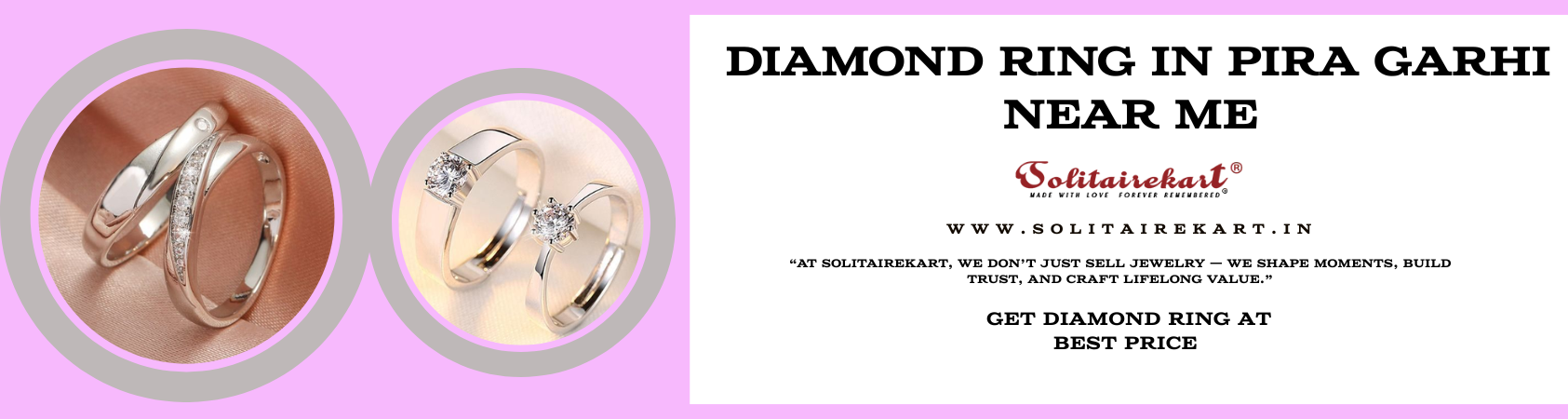 Find the Perfect Diamond Ring in Pira Garhi Near Me